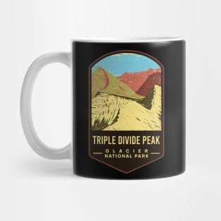 Triple Divide Peak Glacier National Park Mug